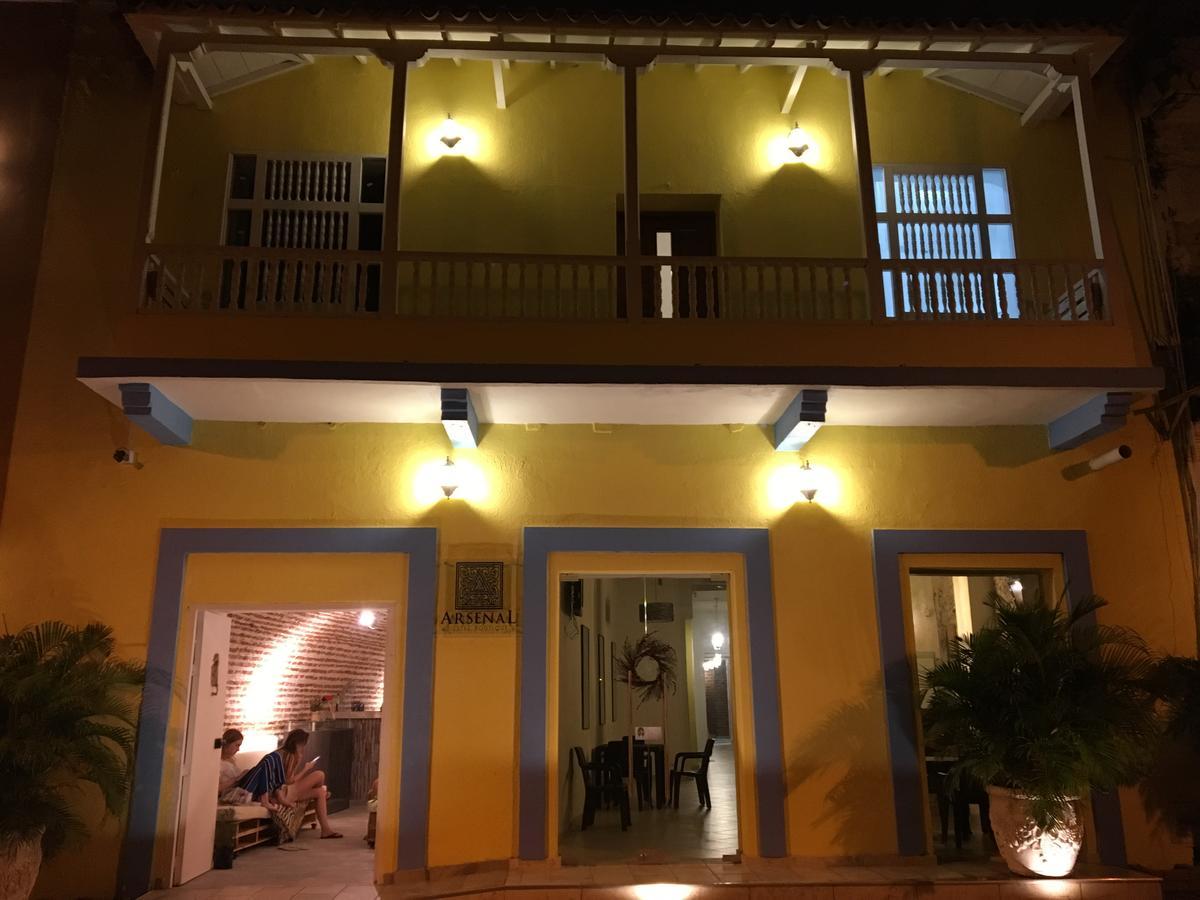El Arsenal Hostel Boutique Cartagena Bagian luar foto