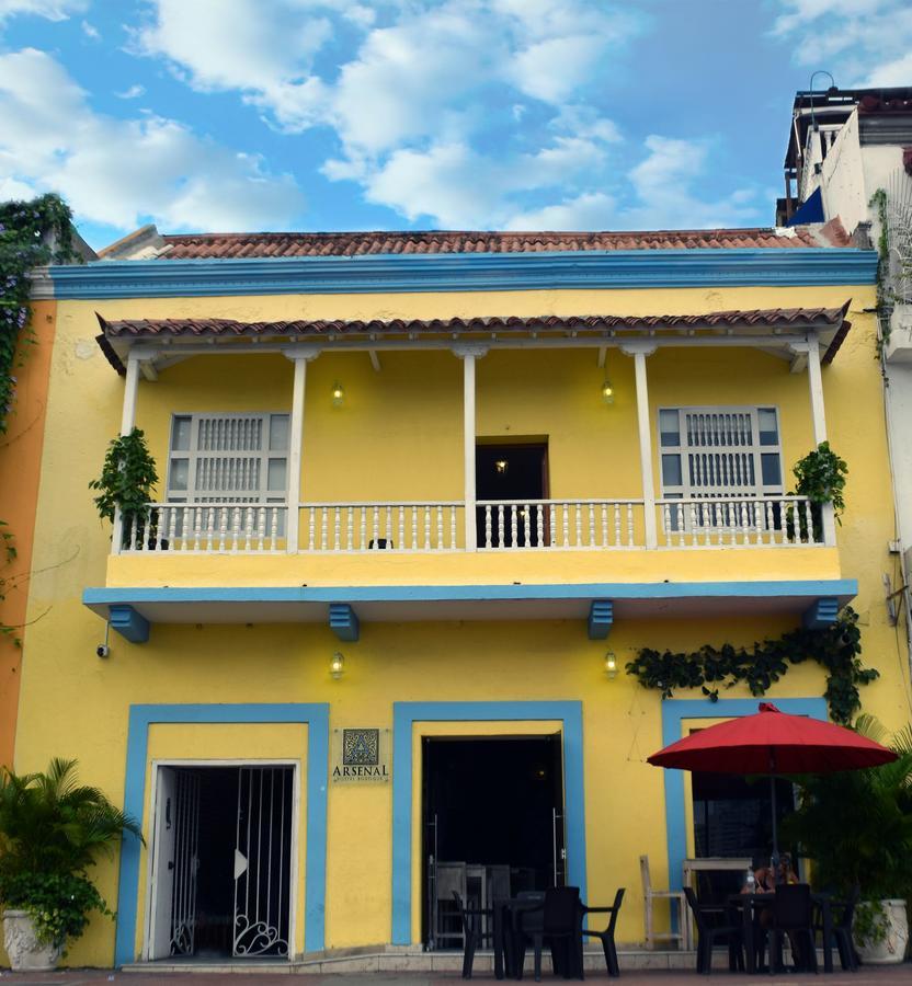 El Arsenal Hostel Boutique Cartagena Bagian luar foto